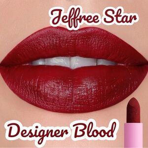Designer Blood - Velvet Trap Lipstick - New In Box Jeffree Star 🌟